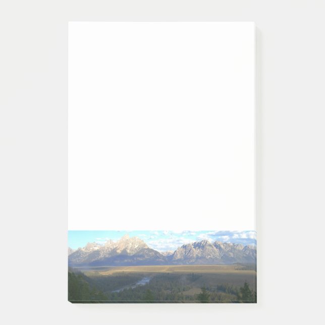 Jackson Hole Mountains (Grand Teton National Park) Post-it Notes (Front)