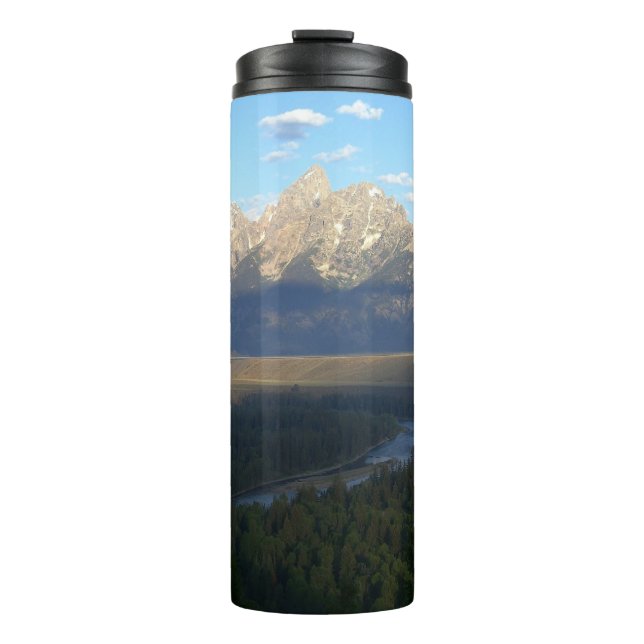 Jackson Hole Mountains (Grand Teton National Park) Thermal Tumbler (Front)