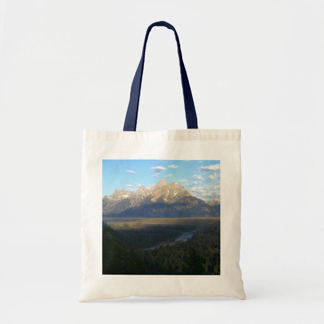 Jackson Hole Mountains (Grand Teton National Park) Tote Bag (Front)