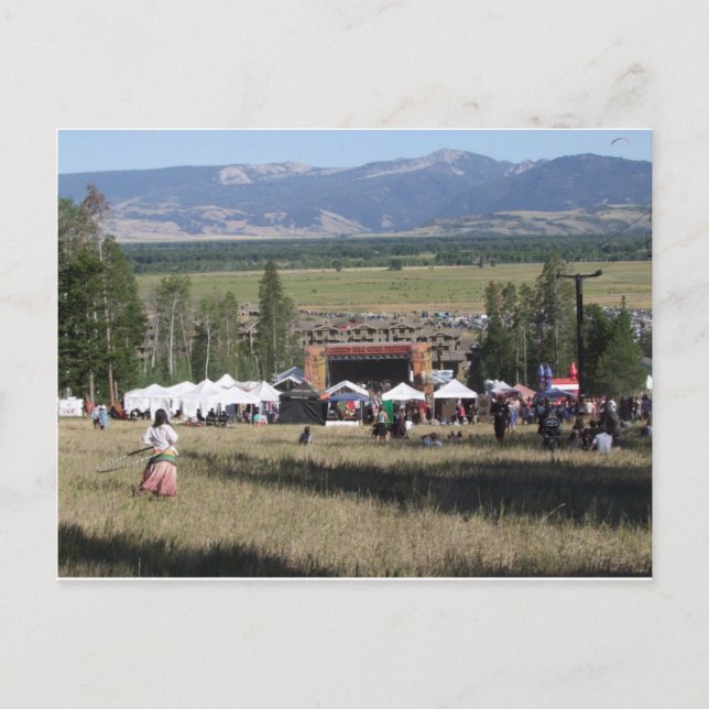 Jackson Hole Music Festival 2009 Postcard (Front)