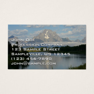 Jackson Hole River at Grand Teton National Park