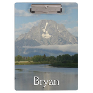Jackson Hole River at Grand Teton National Park Clipboard