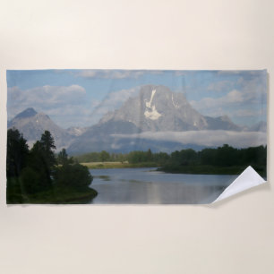 Jackson Hole River Beach Towel