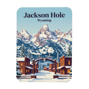 Jackson Hole USA Magnet