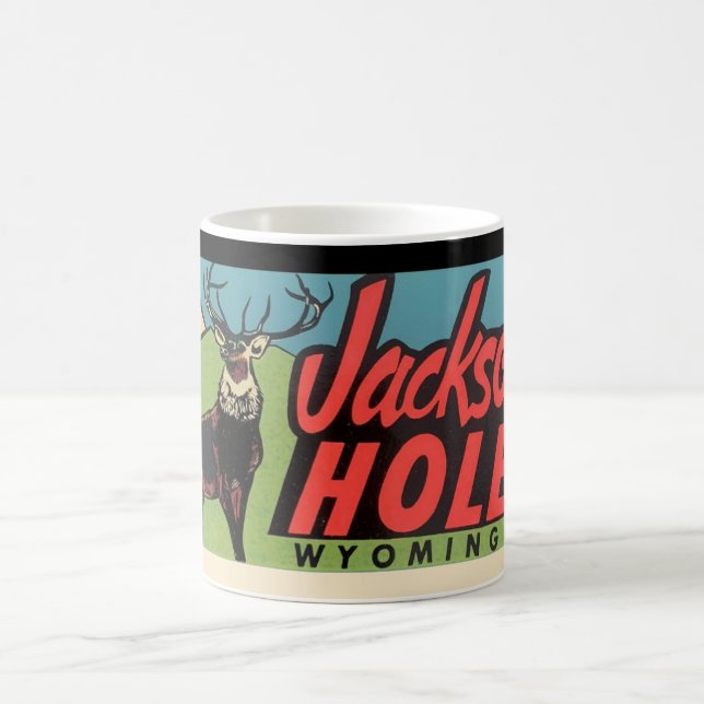 Jackson Hole WY Wildlife Mug (Center)