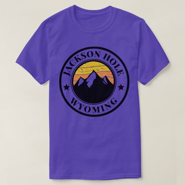 Jackson Hole Wyoming 16 T-Shirt (Design Front)
