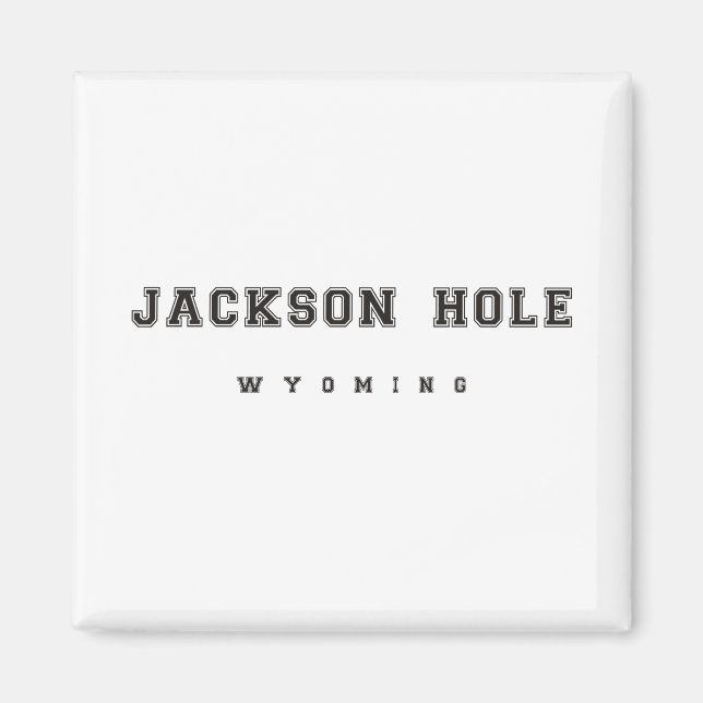 Jackson Hole Wyoming Magnet (Front)