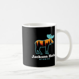 Jackson Hole Wyoming Moose Mountains Grand Tetons  Coffee Mug