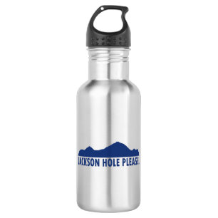 Jackson Hole Wyoming Please 532 Ml Water Bottle