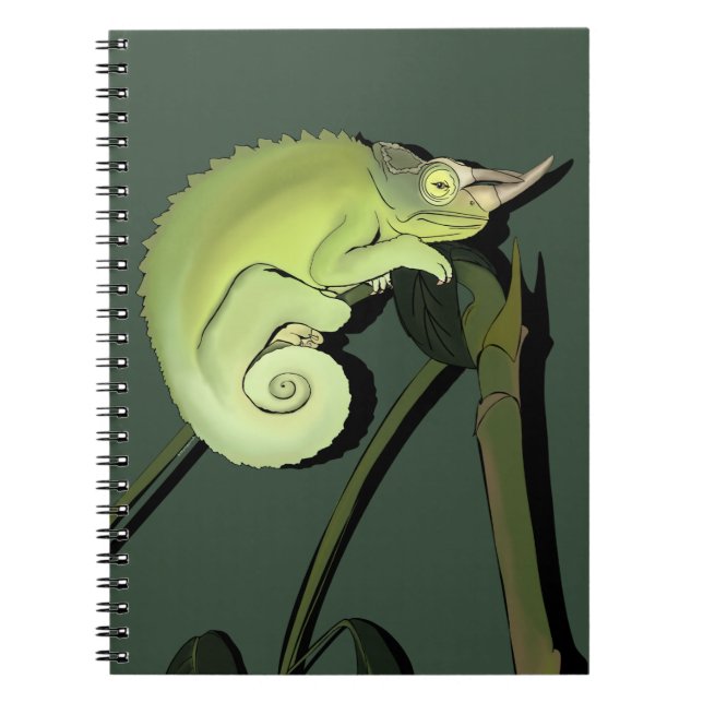 Jackson’s Chameleon Notebook (Front)