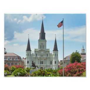 Jackson Square, New Orleans Photo Print
