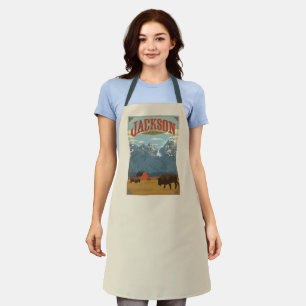 Jackson   Wyoming Apron