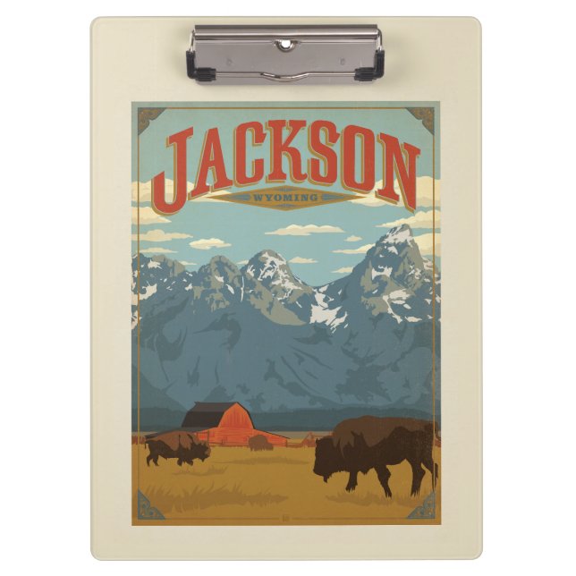 Jackson | Wyoming Clipboard (Front)
