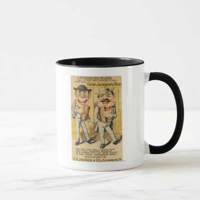 Jackson's Best Chew Advertisement Mug (Right)