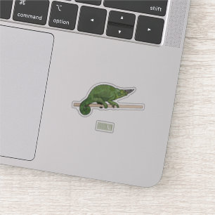 Jackson's chameleon cartoon illustration