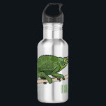 Jackson's chameleon cartoon illustration 532 ml water bottle<br><div class="desc">Jackson's chameleon cartoon illustration</div>