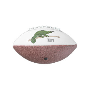 Jackson's chameleon cartoon illustration football