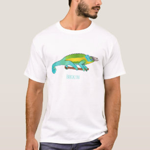 Jackson's chameleon cartoon illustration  T-Shirt