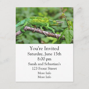 Jacksons Chameleon Invitation