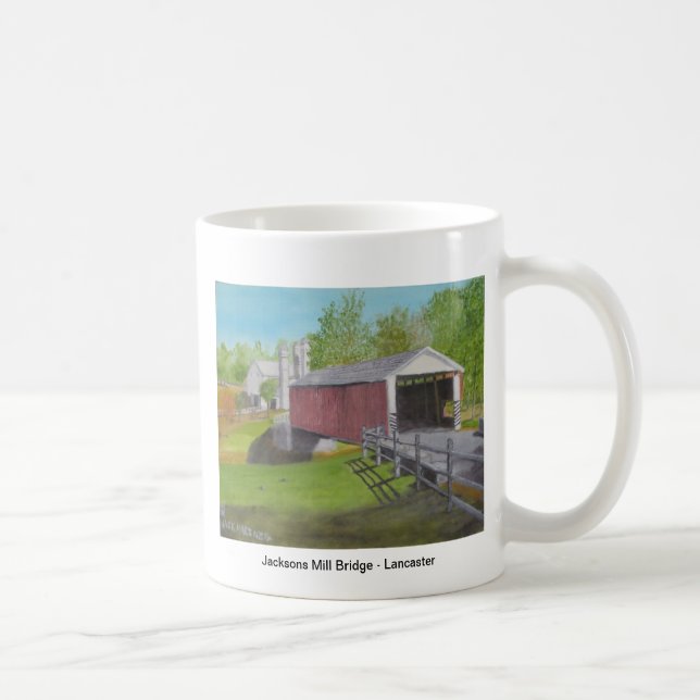 Jacksons Mill Bridge - Lancaster Coffee Mug (Right)