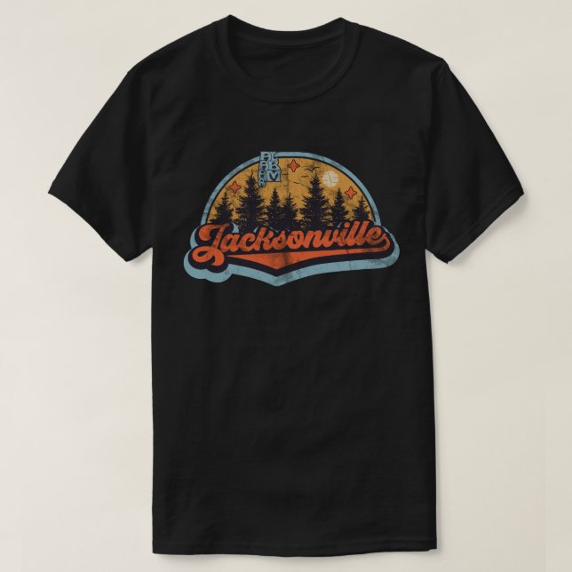 Jacksonville, Alabama T-Shirt (Design Front)