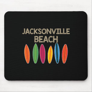 Jacksonville Beach Family Vacation Shirt Florida  Mouse Pad