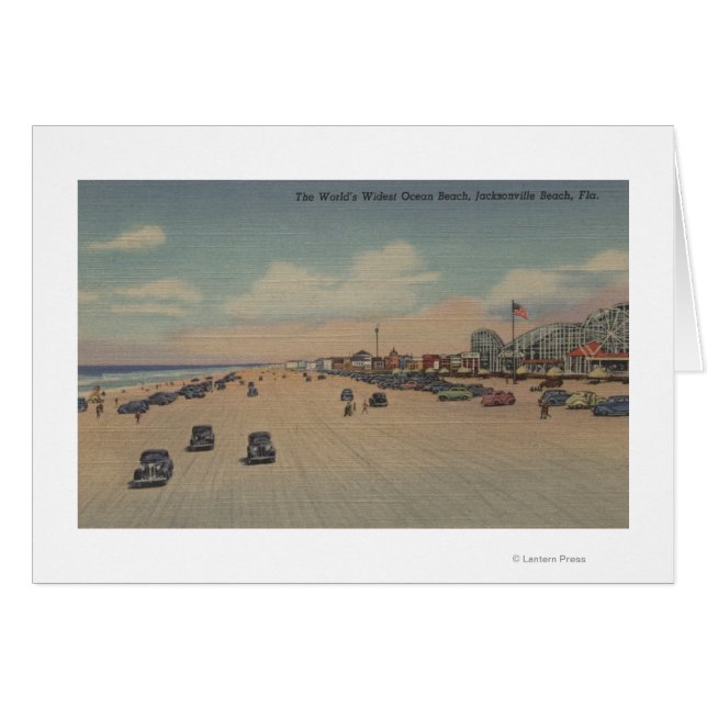 Jacksonville Beach, FL - The world's Widest Ocea (Front Horizontal)