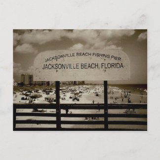 Jacksonville Beach, Florida Postcard