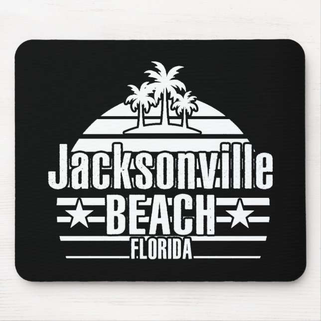 Jacksonville Beach Mouse Pad (Front)
