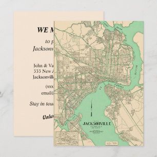 Jacksonville FL Map Moving Announcement