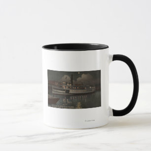 Jacksonville, FL - Night View St. Johns River Mug