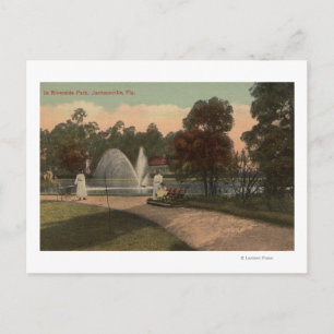 Jacksonville, FL - View of Riverside Postcard