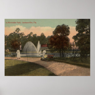 Jacksonville, FL - View of Riverside Poster