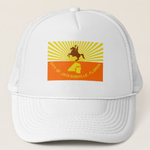 Jacksonville Flag Trucker Hat