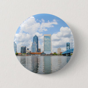 Jacksonville, Florida 6 Cm Round Badge