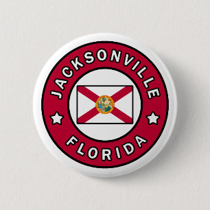 Jacksonville Florida 6 Cm Round Badge