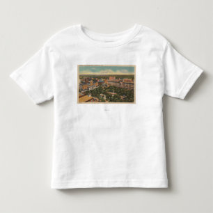Jacksonville, Florida - Aerial View of Hemming Toddler T-Shirt