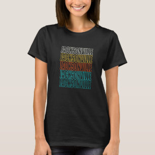 Jacksonville Florida American Fl Usa Resident Home T-Shirt