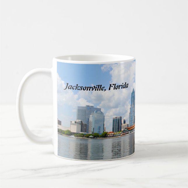 Jacksonville, Florida Coffee Mug (Left)