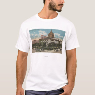 Jacksonville, Florida - Exterior View of City T-Shirt