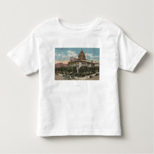 Jacksonville, Florida - Exterior View of City Toddler T-Shirt
