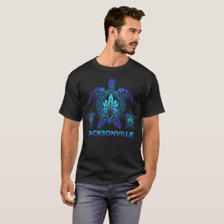 Jacksonville Florida FL Ocean Turtle Souvenirs T-Shirt