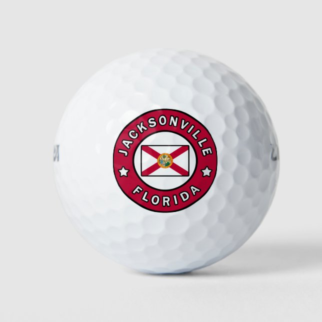 Jacksonville Florida Golf Balls (Front)