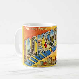 Jacksonville Florida Greeting Mug