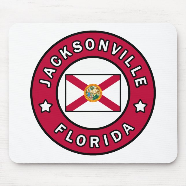 Jacksonville Florida Mouse Pad (Front)