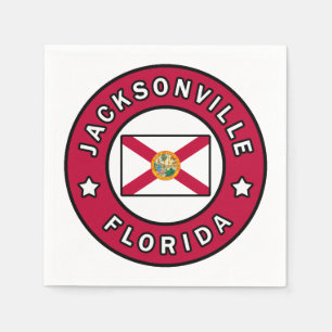 Jacksonville Florida Napkin