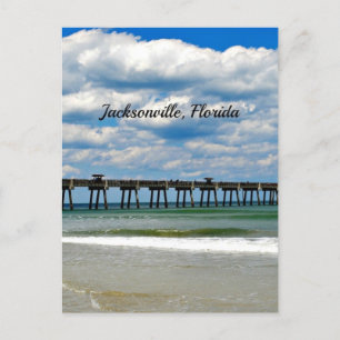 Jacksonville, Florida Pier Postcard