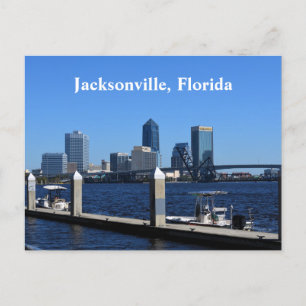 Jacksonville, Florida Riverfront Postcard