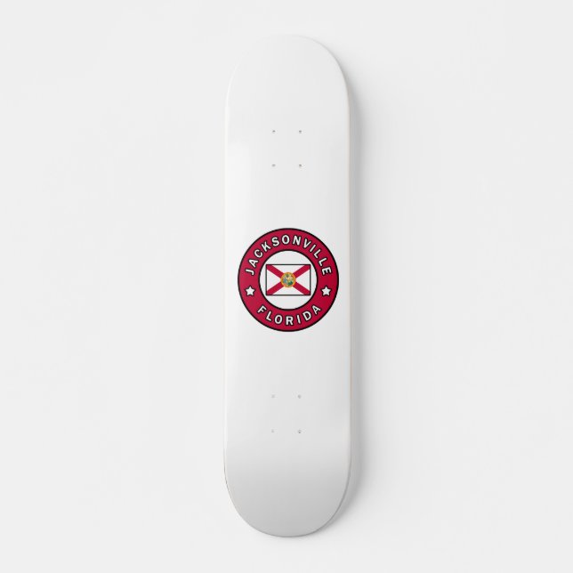 Jacksonville Florida Skateboard (Front)