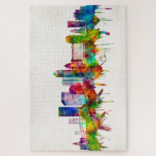 Jacksonville Florida Skyline Jigsaw Puzzle